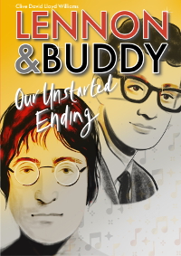 Lennon and Buddy Poster Image by Clive David Lloyd Williams