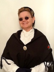 Debi Irene Wahl performing as Aunt Fanny Jane Crosby