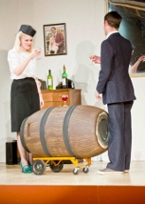 "Mirror Mirror on the Wall" St. Judes Players UK July 2013 with Pixilated Body in Wine Cask!