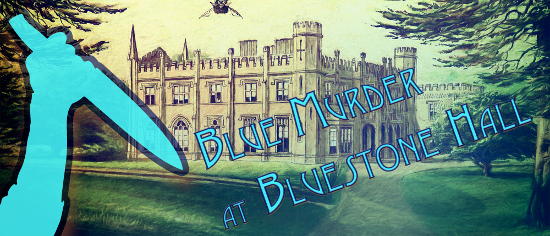 Blue Murder at Bluestone Hall by Cheryl Barrett