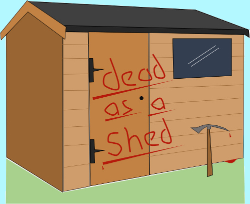 Dead as a Shed by Jonathan Goodson