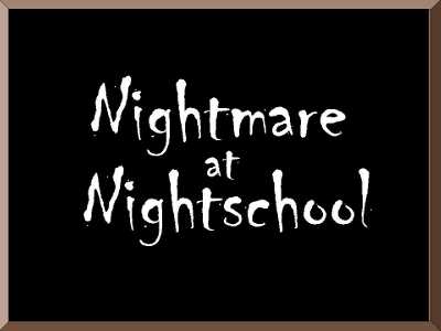 Nightmare at Nightschool by Jane Morris